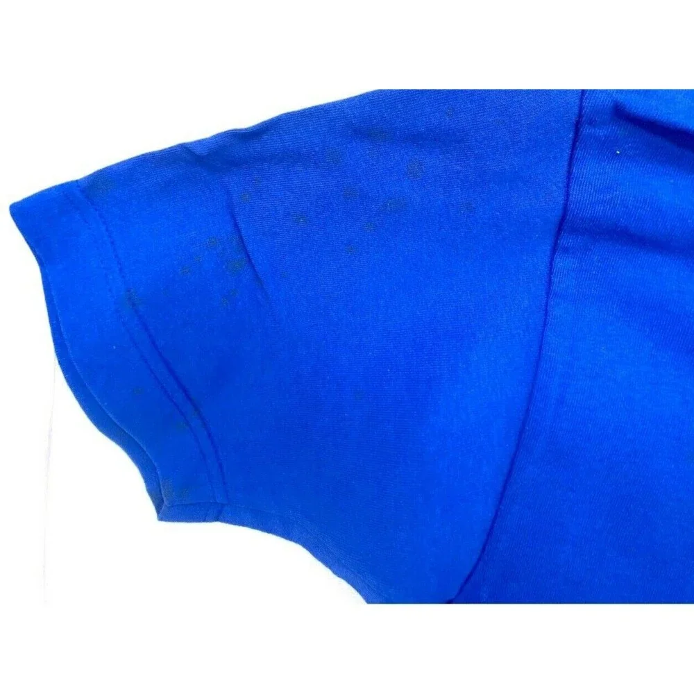 Bear Surfboards Shirt Men Size Medium Blue Logo USA Made Y2K 1990's Surf Graphic - Picture 3 of 7